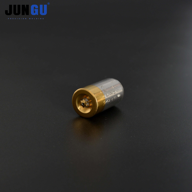 Punz&oacute;n de lat&oacute;n con cabezal en forma de flor con revestimiento de titanio